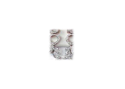 White Gold Plated | Fashion Earrings